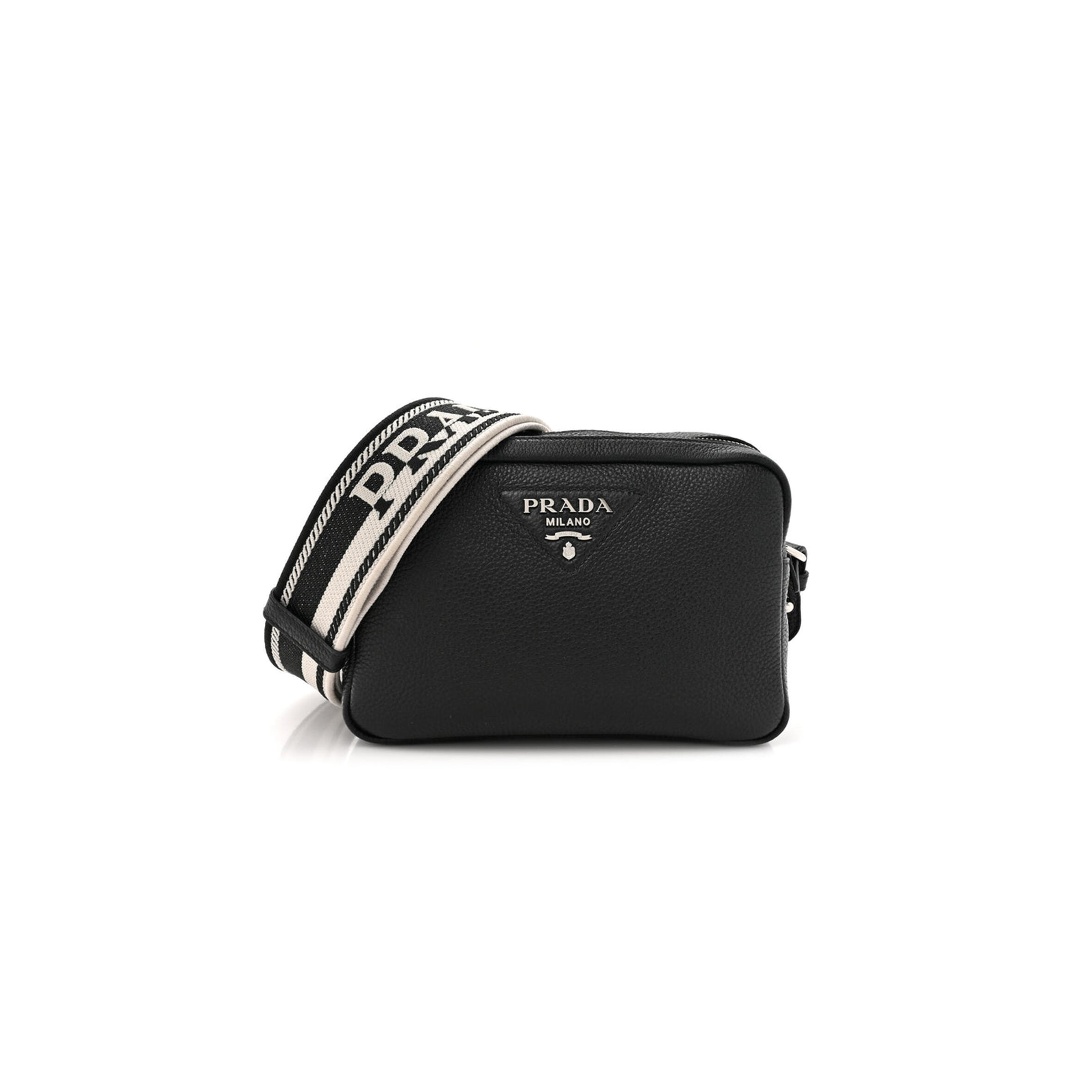 Pra*a leather camera bag shoulder bag 1bh192 (19*12*6cm)